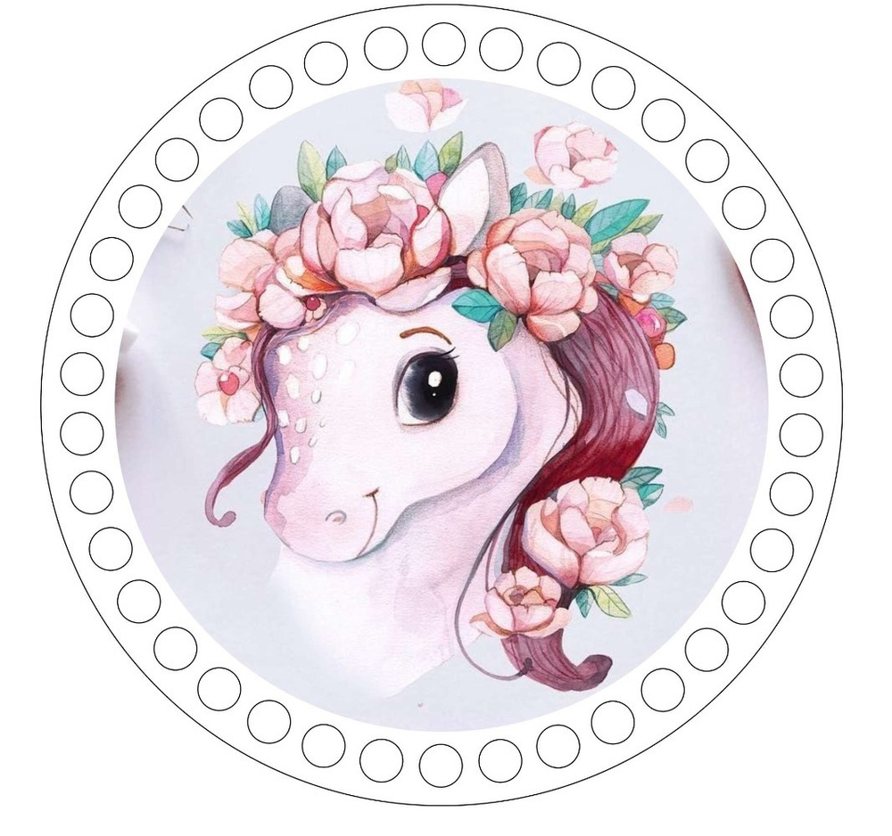 Донышко Принт Детское 15см Дизайн Животные