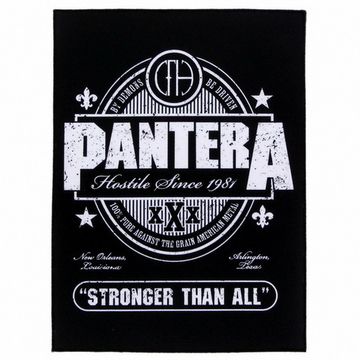 Нашивка спиновая Pantera Stronger Than All (185)