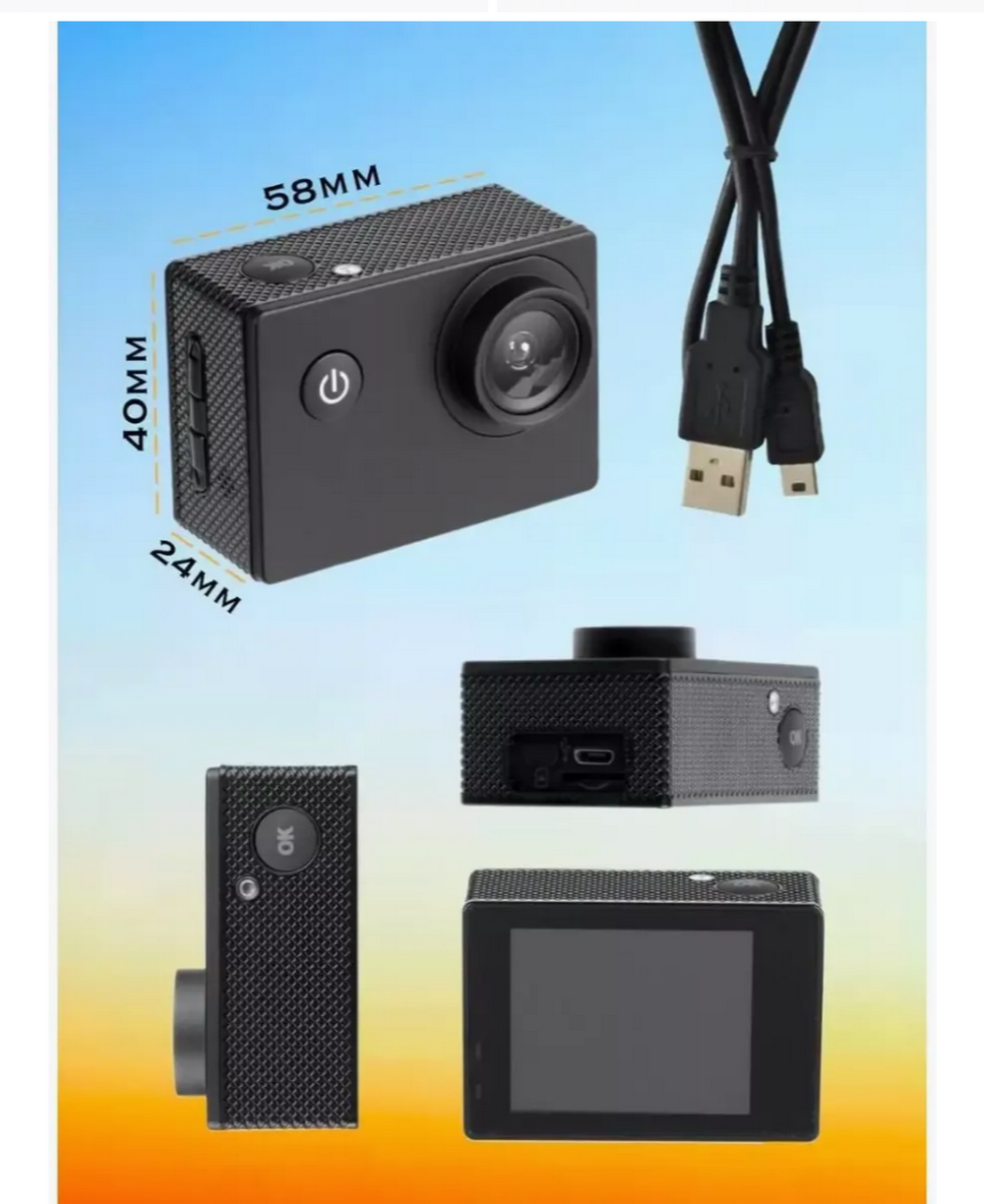 Видеорегистратор + Экшн Камера Eplutus DV13 FHD Wi-Fi