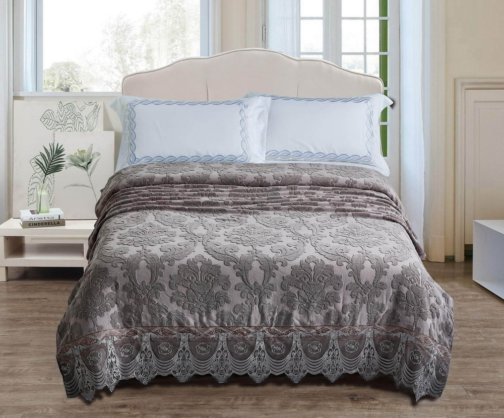 Покрывало 150x200 Sofi De MarkO Сюзанна кофейное