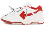 OFF-WHITE Out of Office comfortable all-match fashion sneakers men's red and white