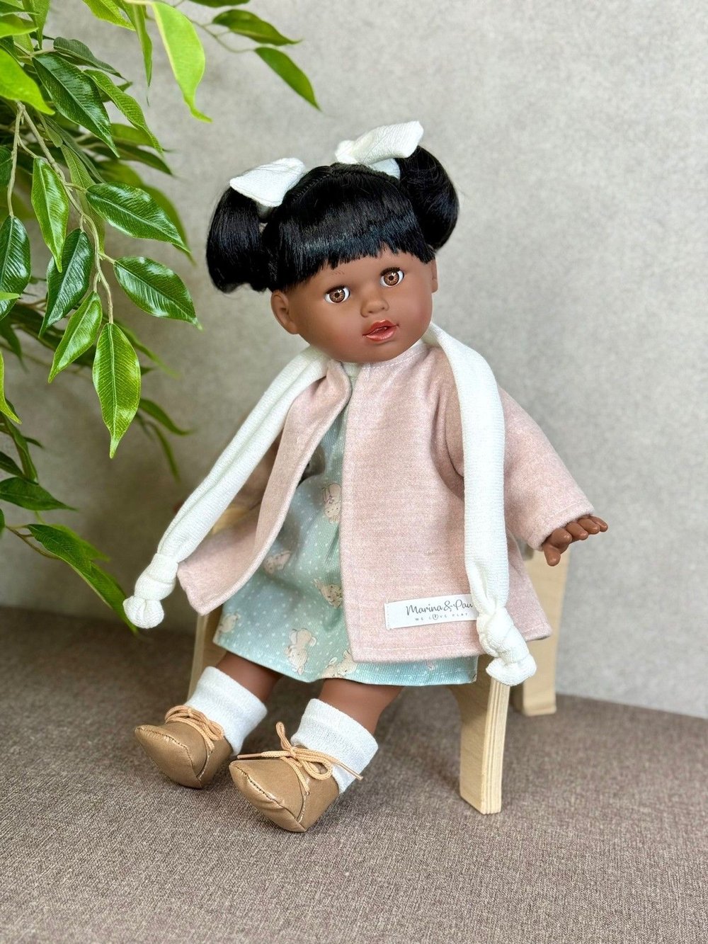 Кукла Marina and Pau 42cм TINA мягконабивная (M645K)