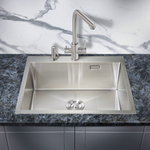 Мойка для кухни MILACIO Denia  59 Steel MC.77490 сталь нержавеющая