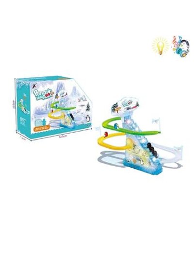 Игра "Веселые пингвины на эскалаторе" световые и звуковые эффекты (200254935)