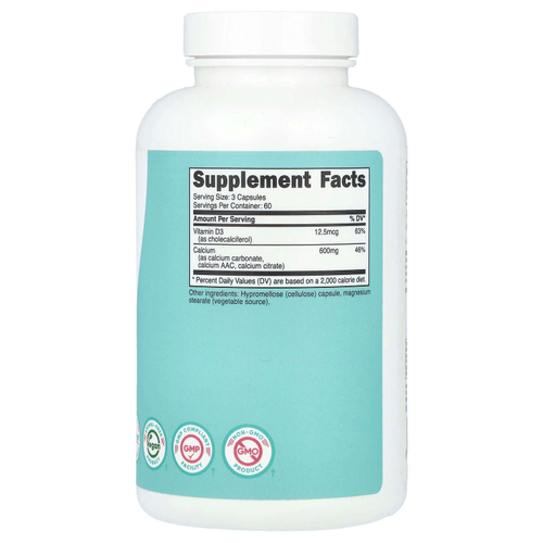 Nutricost, Для женщин, кальций и витамин D3`` 180 капсул