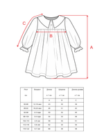 Платье с воротником в цветочек, Бежевый