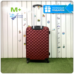 Средний чемодан L'Case Phatthaya, бордовый