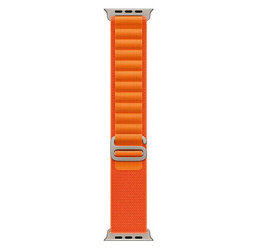 Умные часы Apple Watch Ultra GPS + Cellular, 49mm Titanium Case with Orange Alpine Loop