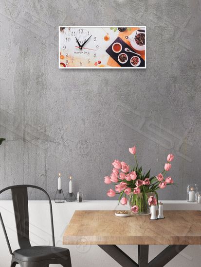 Настенные часы-постер "Good morning"