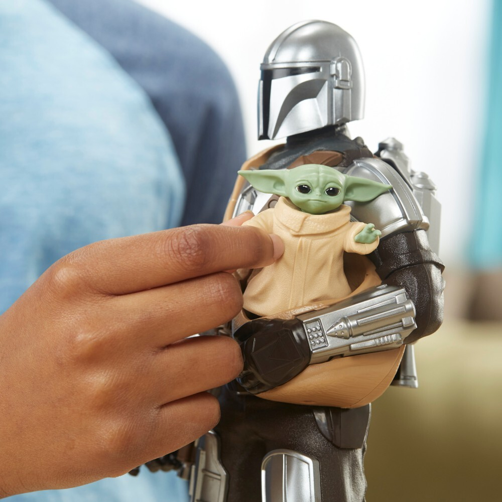 Hasbro Star Wars Galactic Action - интерактивные фигурки Мандалориана и Грогу F5194 / артикул   F5194  / GTIN 5010993959808