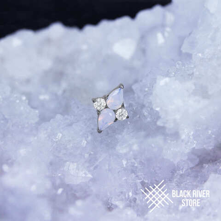 Beam Mini White & Crystal