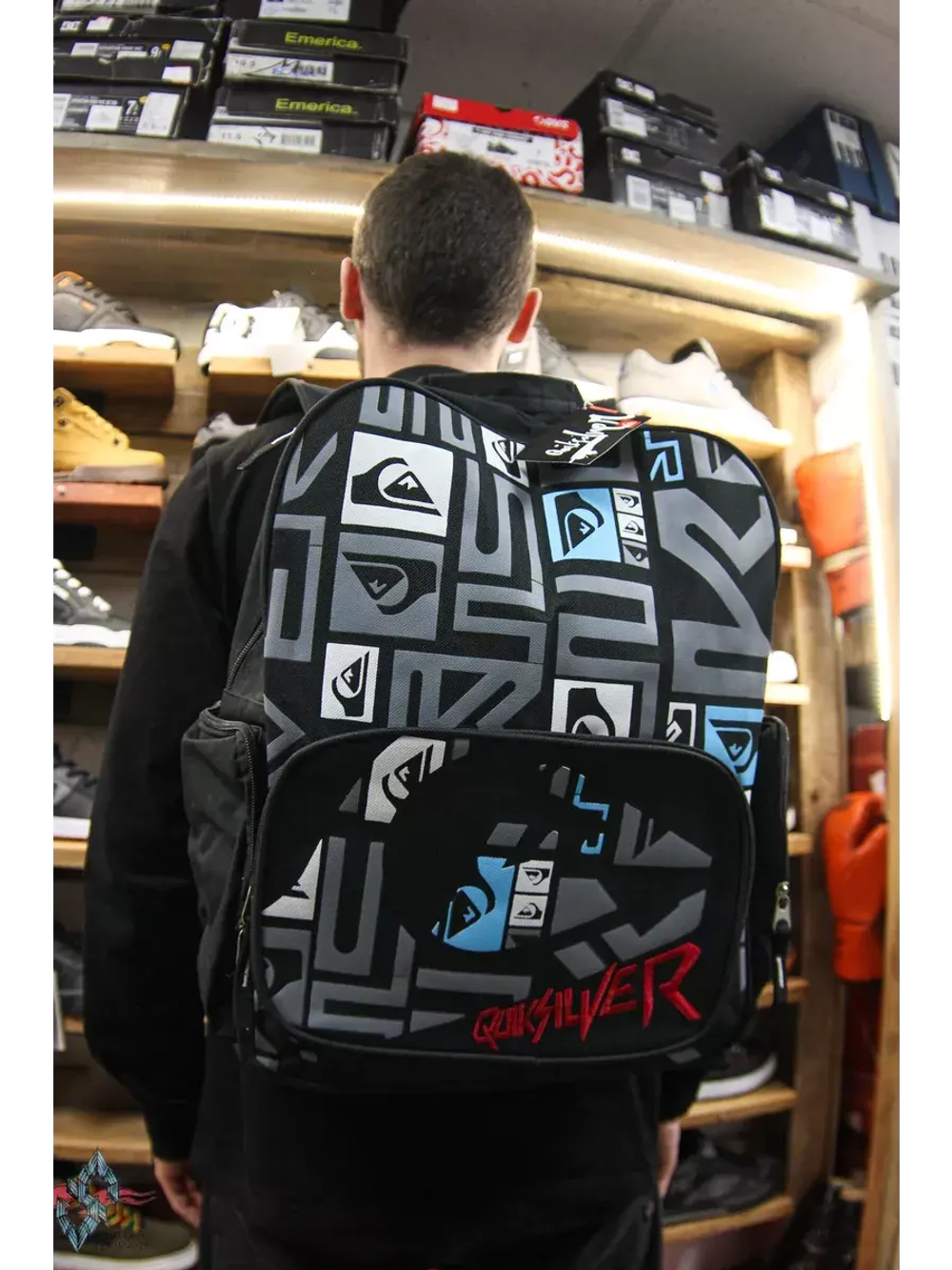 Скейтерский y2k рюкзак 20L