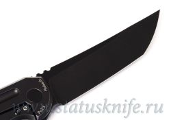 Нож Hoback Kwaiback MK6 Titanium Light Grey M390 DLC Blackфотография - 6