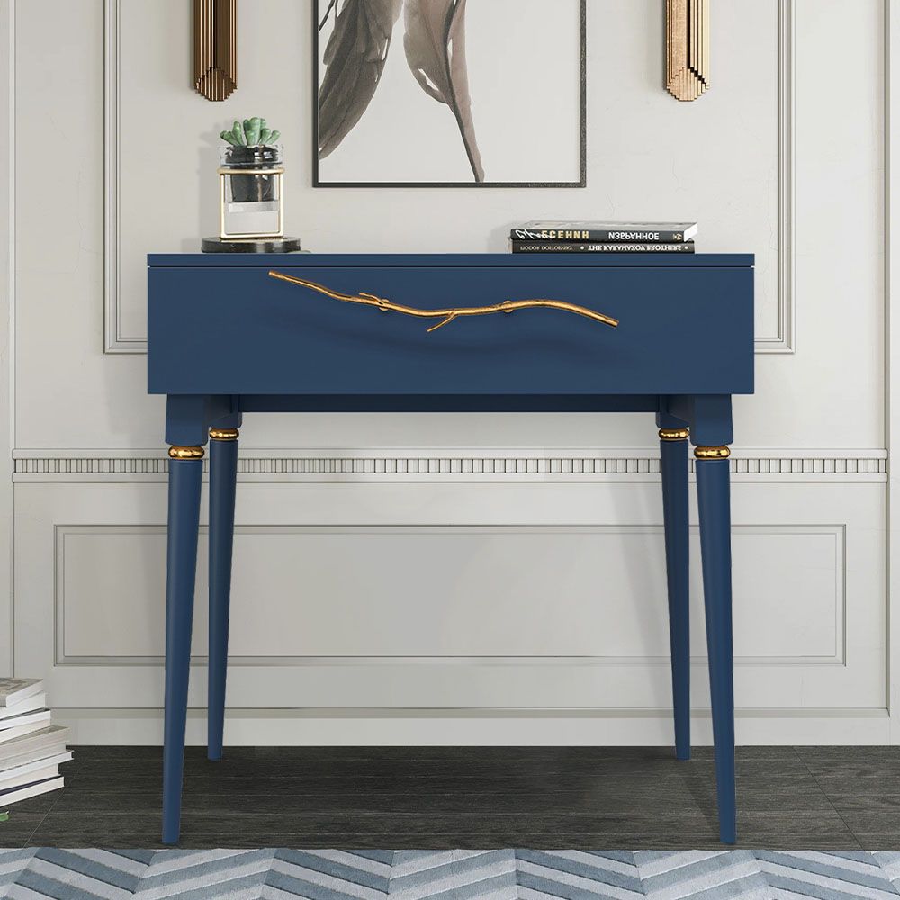 Консоль Арт Колор matte Классик Голд Королевский синий матовый