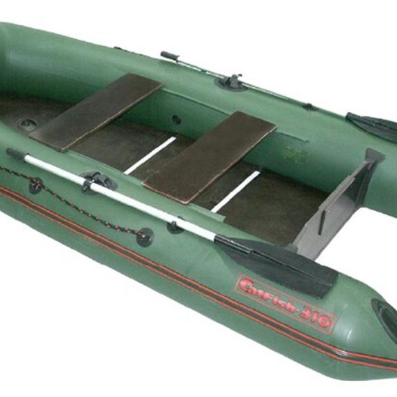 Лодка Мнев и К CATFISH 310 (оливковый)
