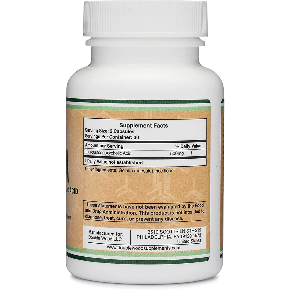Double Wood Supplements - Tudca 60 capsules