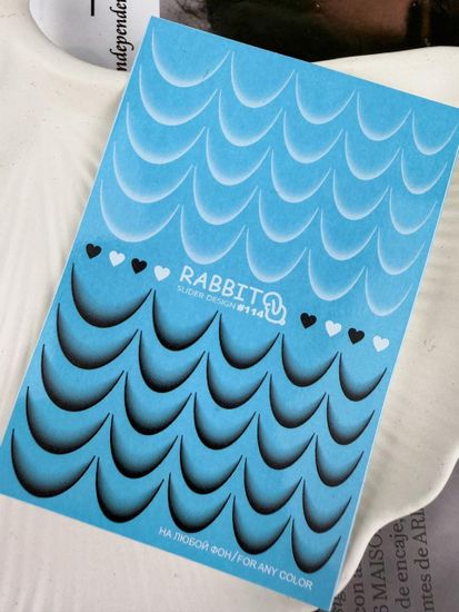 Слайдер для ногтей CrazyShine Rabbit 114