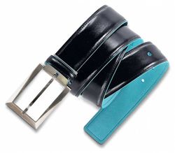 Ремень Piquadro Blue Square синий кожа (CU1521B2/BLU2)