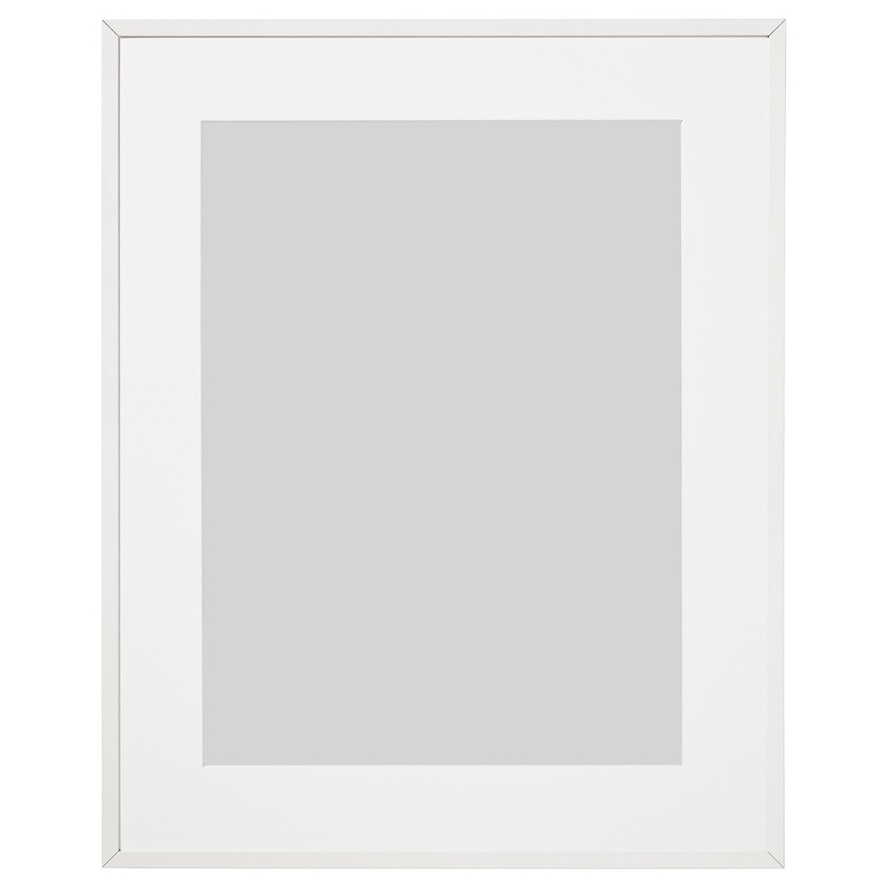 IKEA LOMVIKEN  (ИКЕА ЛОМВИКЕН)  -  Рамка, белая, 40x50 см
