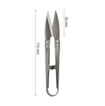 Ножницы "Gamma" CUS-012 для обрезки ниток (снипперы) 110 мм