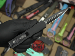 Нож Microtech DIRAC® D/E BLACK TACTICAL STD (225-1T)
