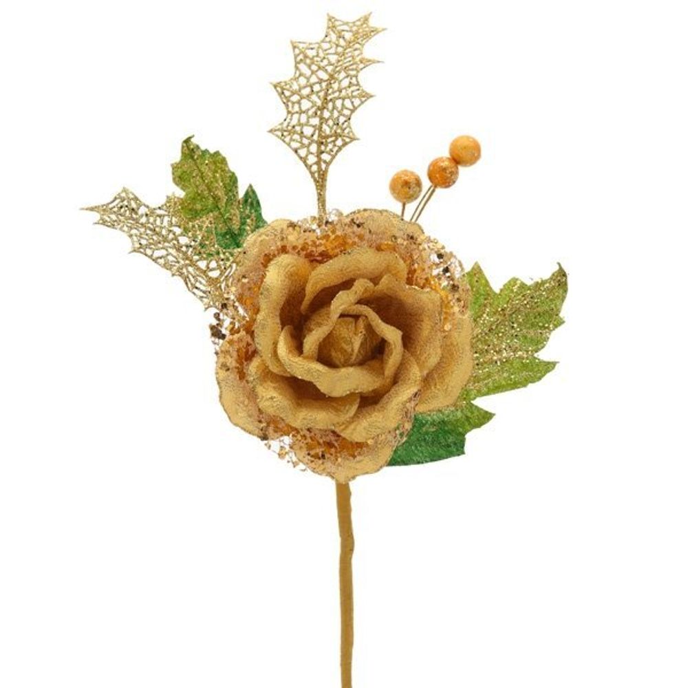 GAEM Цветок искусственный "Роза", L18 W9 H40 см, 2в.