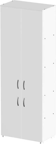 Стеллаж закрытый 4 двери ЛДСП