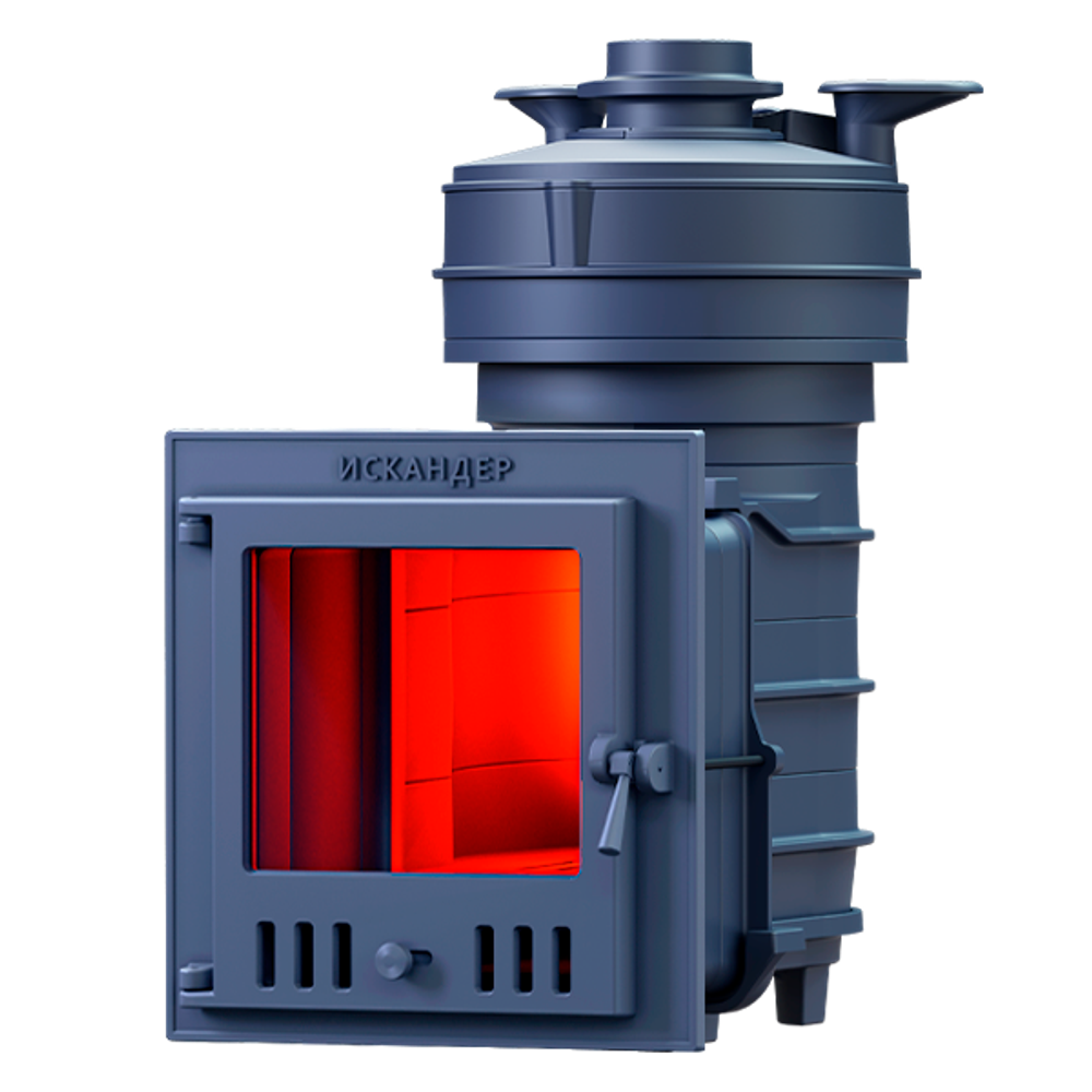 Чугунная печь для бани Искандер ЗК 18 (М) Pro