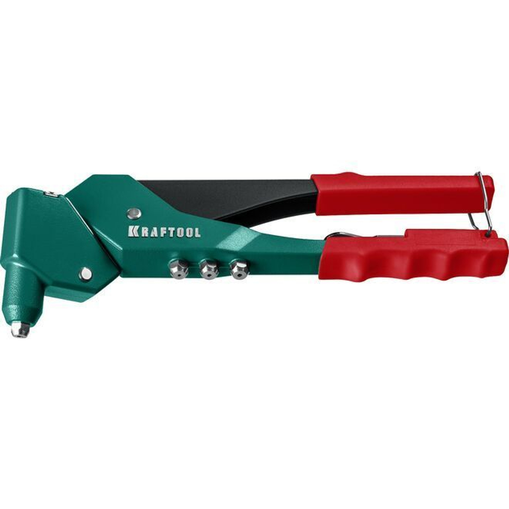 KRAFTOOL Поворотный заклепочник RX-7 в кейсе с набором заклепок