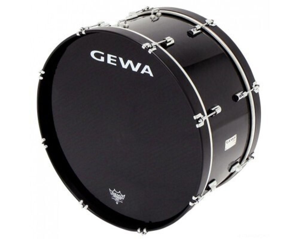 GEWA Marching Bass Drum 26x12&quot; Black маршевый бас-барабан