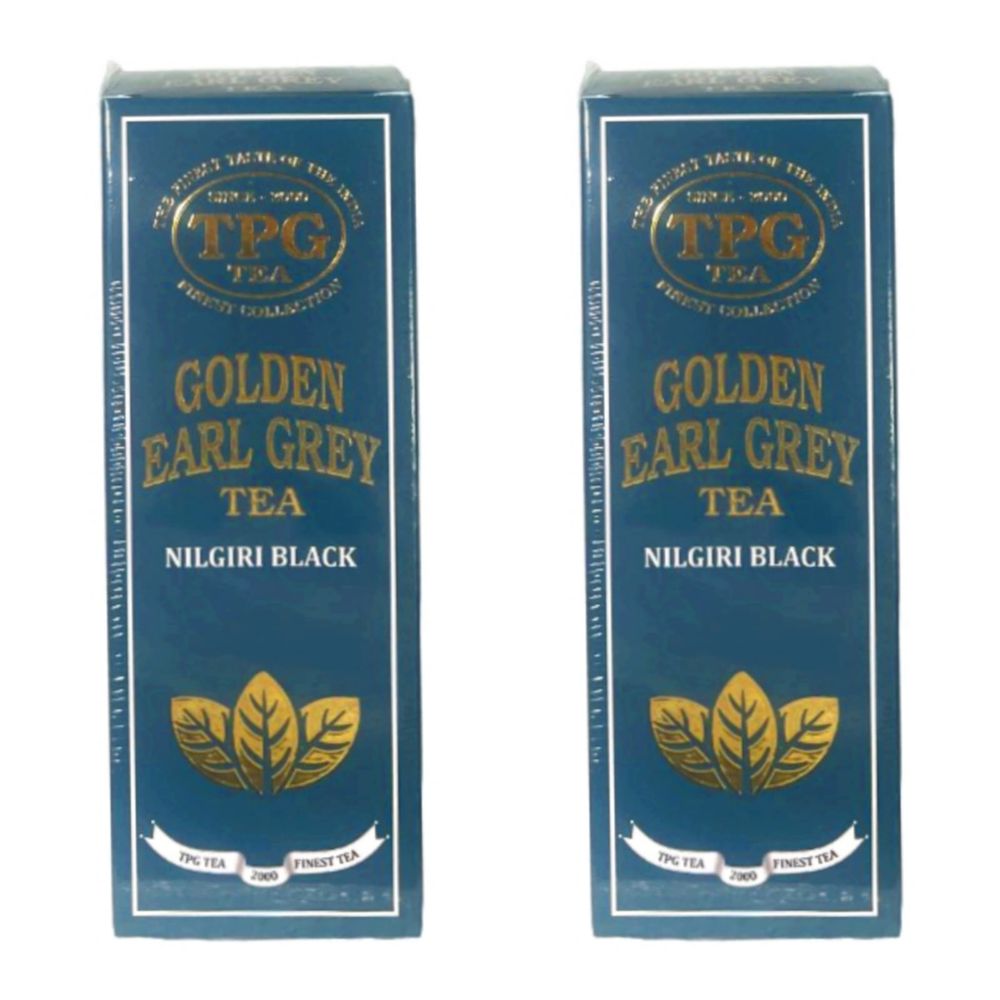 Чай черный Bharat Bazaar TPG Golden Earl Grey 100 г, 2 шт