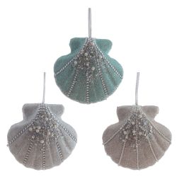 GAEM Изделие декоративное подвесное "Ракушка", L13 W4 H12,5 см, 3в.