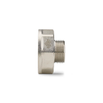 Переход с внутренней на наружную резьбу под ключ Varmega - 1" x 1/2" (никелированная латунь)
