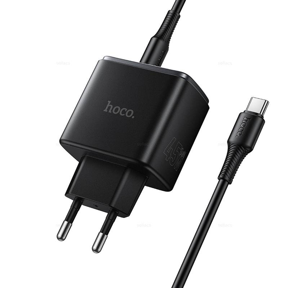Hoco C158A Upgrade PD45W(1C1A) зарядное устройство набор (Type-C на Type-C)