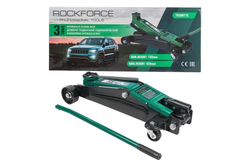 Домкрат гидравлический RF-T830011L подкатной 3т (h min 135мм.h max 420мм) ROCKFORCE