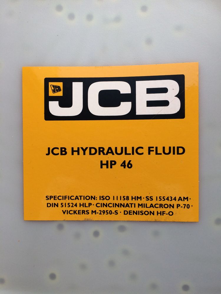 Масло гидравлическое JCB HP HYDRAULIC FLUID 46 оригинал канистра 20л