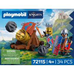 Playmobil Knights 72115 Вооружённые рыцари герба Лев 34 детали — фото 6
