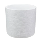 Кашпо СЛАНЕЦ D200мм 3,4л с вставкой Белый (комплект 12 шт)