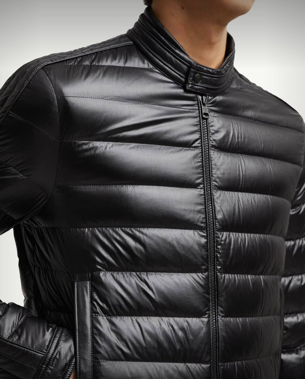 Мужская пуховая байкерская куртка Jacobus от MONCLER