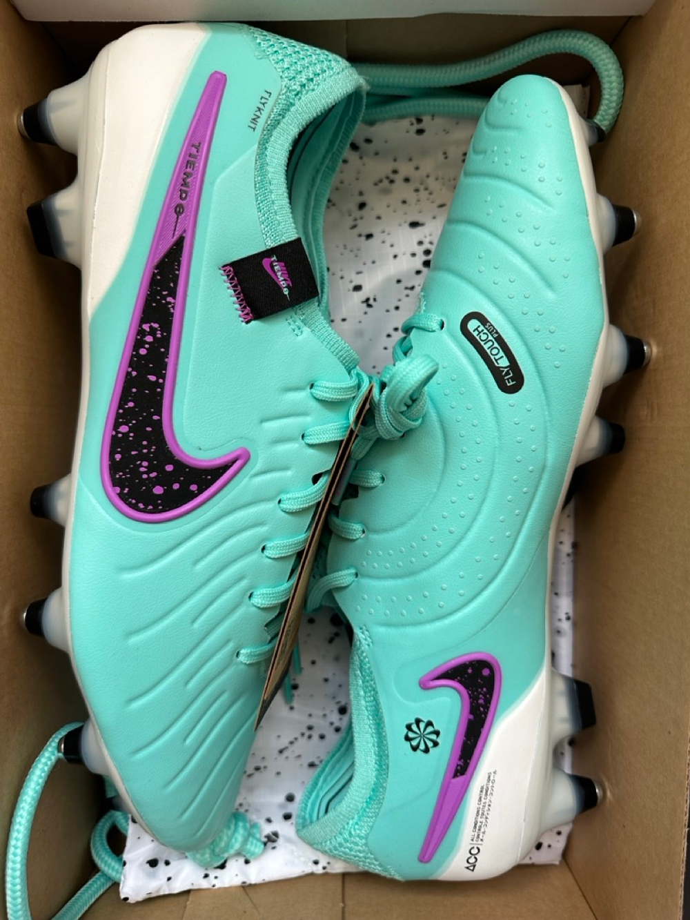 Nike tiempo with sock hotsell