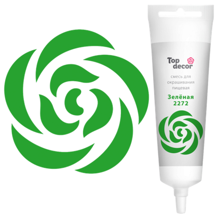 Пищевой краситель гелевый "Зеленый"100г