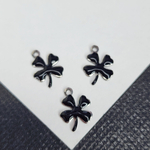 Клевер подвеска, сталь 316, цветная эмаль, р-р 12×9.5мм, штучно