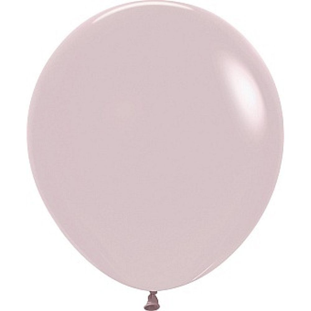 Шар 18&quot; Пыльный розовый/Pastel dusk rose S 104 Забава