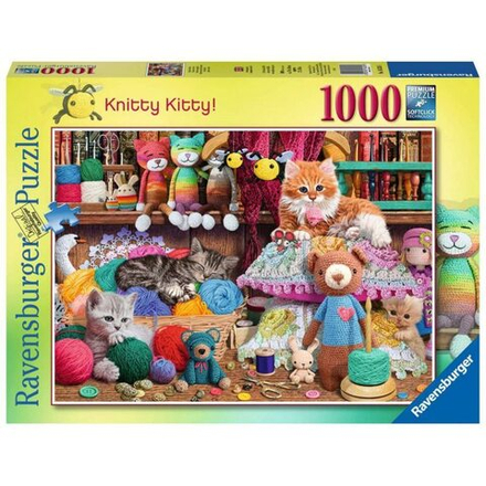 Ravensburger - Пазл Запутанные котята 1000 шт. 165285