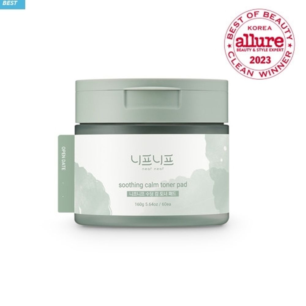 NEAF NEAF Успокаивающие тонер-пэды Soothing Calm Toner Pad (60 шт, 160 г)