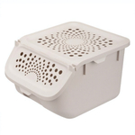 Контейнер для овощей 7,8л, 275х240х175 мм (светло-бежевый)