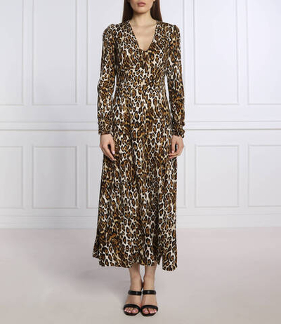 платье bibiane GUESS - коричневый(W2YK24 WEQ82)