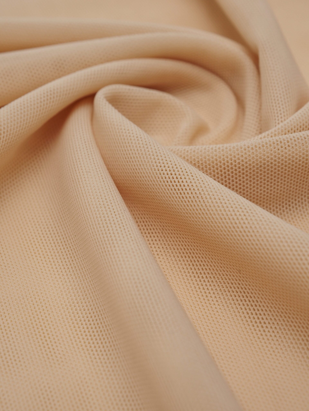 Сетка эластичная бежевая метражом (Турция)