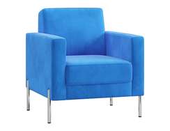 Мягкое кресло с подлокотниками Helmut HL-01 ткань Velutto 45