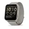 Смарт-часы Garmin Venu X1 золотистый / титан с ремешком цвета французский серый